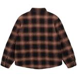 Овершерты Stussy Quilted Plaid Shirt Jacket 'Brown' 2