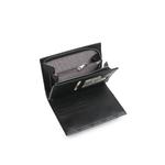 Женский RFID-кошелек / портмоне малого размера - черный 5