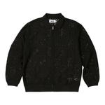Поло Palace Crochet Zip Long-Sleeve Polo 'Черный' 1