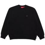 Свитшоты Supreme Small Box Raglan Crewneck 'Black' 1