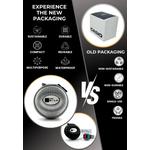 AE-1500WHC-8AV Мужские цифровые часы, серый ремешок из смолы 4