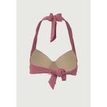 Топ Waterlily Shines Coral Tie Front Halter 4