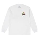 Футболка Palace P-3D Longsleeve 'Белый' 1