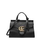 Маленькая сумка-сэтчел GG Marmont Grained Calfskin Top Handle (2000-2015 годы) 1