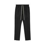 Низ Rick Owens длинные брюки слим с завязками 'Black' 1
