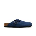 Сабо Birkenstock Boston Suede Embossed Corduroy Narrow 'Indigo' 1