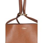 logo-print leather tote bag 7