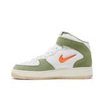 Кроссовки Nike Air Force 1 Mid QS 'Oil Green Orange' 3