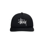 Кепки-тракеры Stussy Big Basic Trucker Cap 'Черный' 1