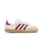 Кроссовки adidas Samba OG I 'Белый бордовый каучук' 1