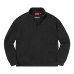 Флисовые куртки Supreme Washed Half Zip Pullover 'Черный' 1