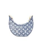Сумка-хобо Loop Monogram Jacquard Denim 2