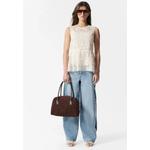 Кружевной топ с пеплумом 4