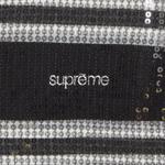 Поло Supreme Sequin Stripe Zip Polo 'Черный' 3