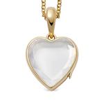 Подвеска Midi Heart из желтого золота 2