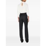 blouse in georgette fabric with bow-tie 3
