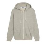 Молния Comme des Garçons PLAY толстовка с капюшоном с эмблемой сердца на спине 'Серый' 1