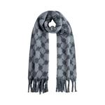 Шарфы Daily Paper Riyo Monogram Scarf 'Sky Captain Blue' 1