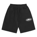 Шорты Corteiz Island Puff Print Sweatshort 'Black' 1