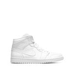 Кроссовки Air Jordan 1 Mid 'Triple White' 1