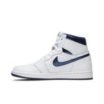 Повседневные баскетбольные кроссовки Air Jordan 1 Retro High OG 'Metallic Navy' 3