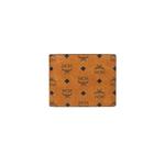 MCM Двухстворчатый кошелек из Visetos с картхолдером Cognac MXSFATA03CO001 1