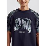 Свободная футболка All Good с принтом 3