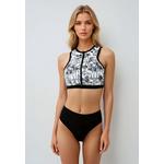Бикини Tropadelic Island White Zip Front 1