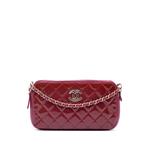 2014-2015 Quilted Patent CC Crown Double Zip crossbody bag 1