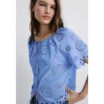 100% хлопковая блуза с вышивкой Broderie Anglaise 1