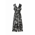 Desigual Woman Длинный комбинезон с цветочным принтом 5