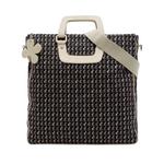 Сумка-сэтчел Clover Vertical Tote из канваса с логотипом CC (2004-2005 годы) 1