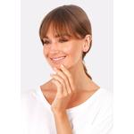 Кольцо White Opal Cluster – серебро с позолотой 2