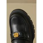 Лоферы из микроволокнистой кожи на ремешке PU 4CM WW538-5 6