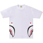 Футболки BAPE Side Shark Tee 'Белый' 1