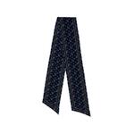 Folk floral-print silk scarf 1