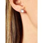 Серьги Trend из белого золота с жемчугом и бриллиантами 2