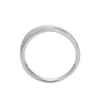 LITZ 18K белое золото кольцо с бриллиантом YM-BR1045C 3