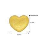[SPECIAL] LITZ 999 (24K) Золотой шарм любви с браслетом из агата EPC0893-MB (0,14 г +/-) 3