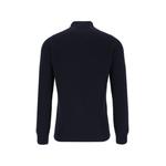 ribbed-knit polo shirt 2