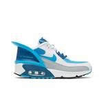 Кроссовки Nike Air Max 90 FlyEase GS 'White Industrial Blue' 1
