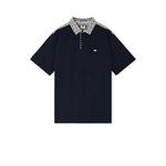 МУЖСКОЕ СИНЕЕ ПОЛО COSTA MID HOUSE CHECK COLLAR 5
