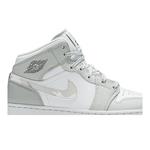 Кроссовки Air Jordan 1 Mid SE GS 'Swoosh Logo - Grey Camo' 2