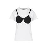 bra-print T-shirt 1