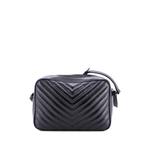 Маленькая сумка через плечо Lou Camera Bag Matelasse Chevron Leather 2