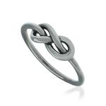 Кольцо Forget Me Knot из белого золота 2