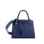Monochrome Saffiano with City Calf Small tote bag 1