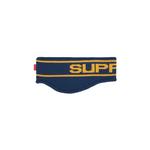 Шапки Supreme Contrast Logo Headband «Темно-синий» 1