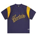 Топы Corteiz Open Mesh Panel Jersey 'Navy/Yellow' 1