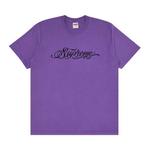 Футболки с коротким рукавом Supreme Script Tee 'Фиолетовый' 1